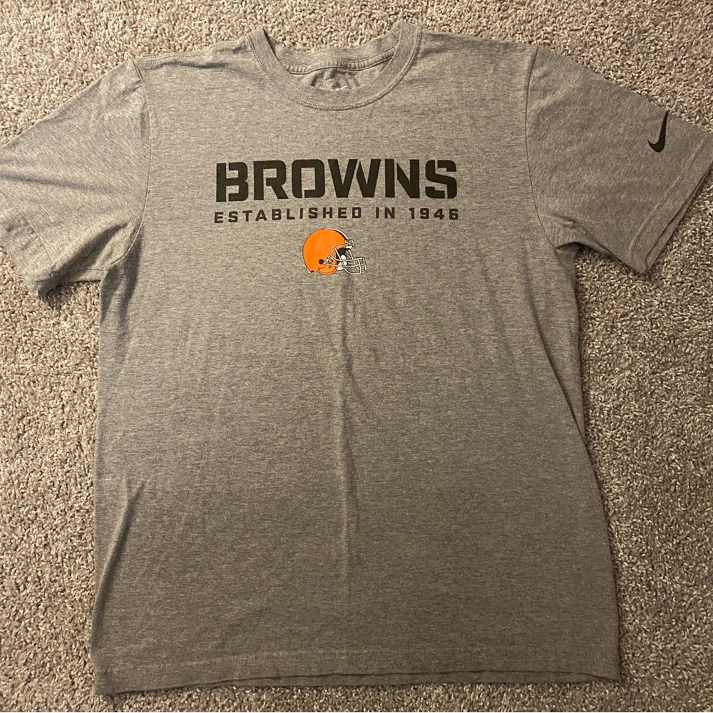 Nike Gray Cleveland Browns T-Shirt